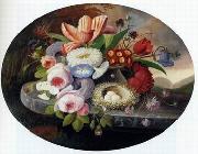 Floral, beautiful classical still life of flowers 011 unknow artist